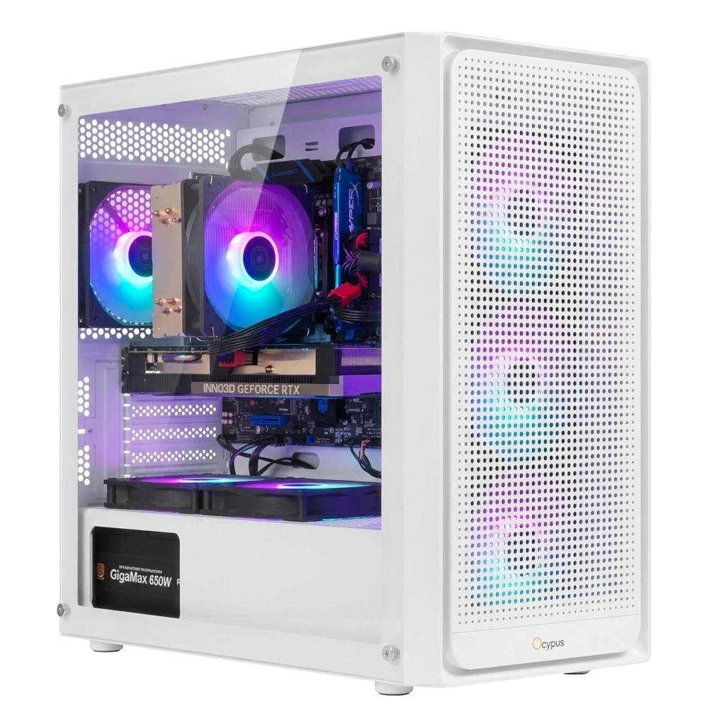 Игровой компьютер HyperShock с видеокартой NVIDIA RTX 4060 и процессором Xeon 2680v3