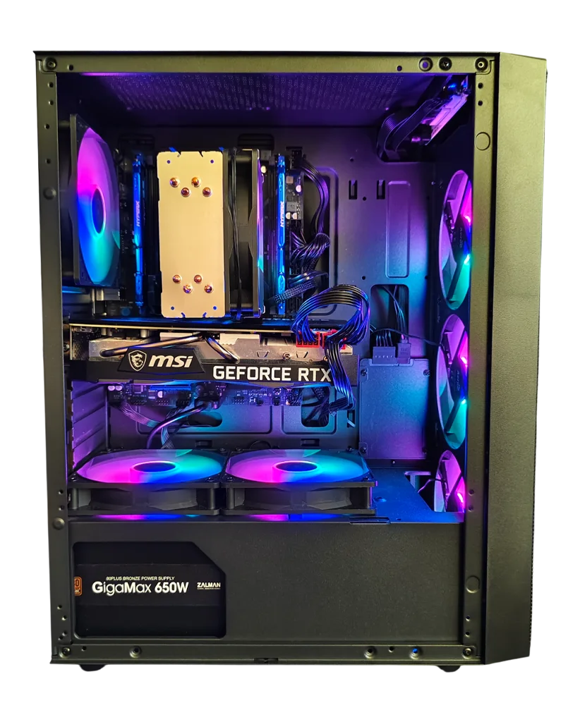 QuantumStrike — Игровой компьютер на базе NVIDIA RTX 3070