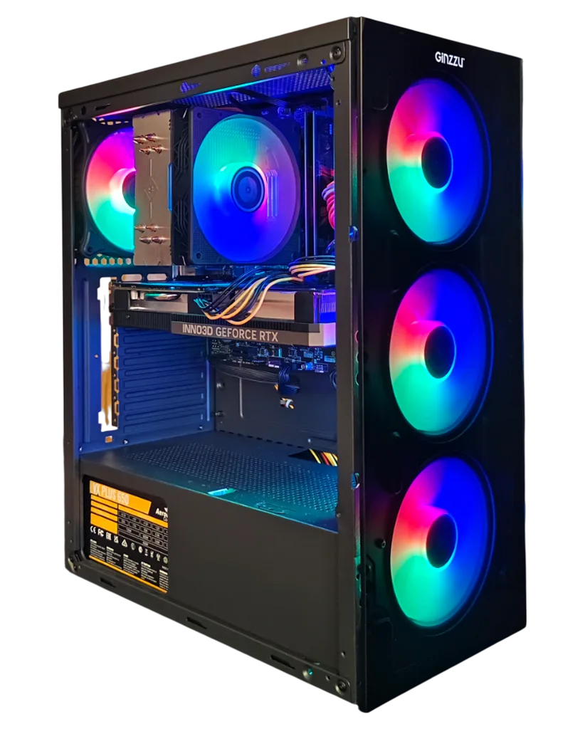 AetherPulse — великолепный игровой ПК на процессоре Intel и видеокарте NVIDIA RTX 4060