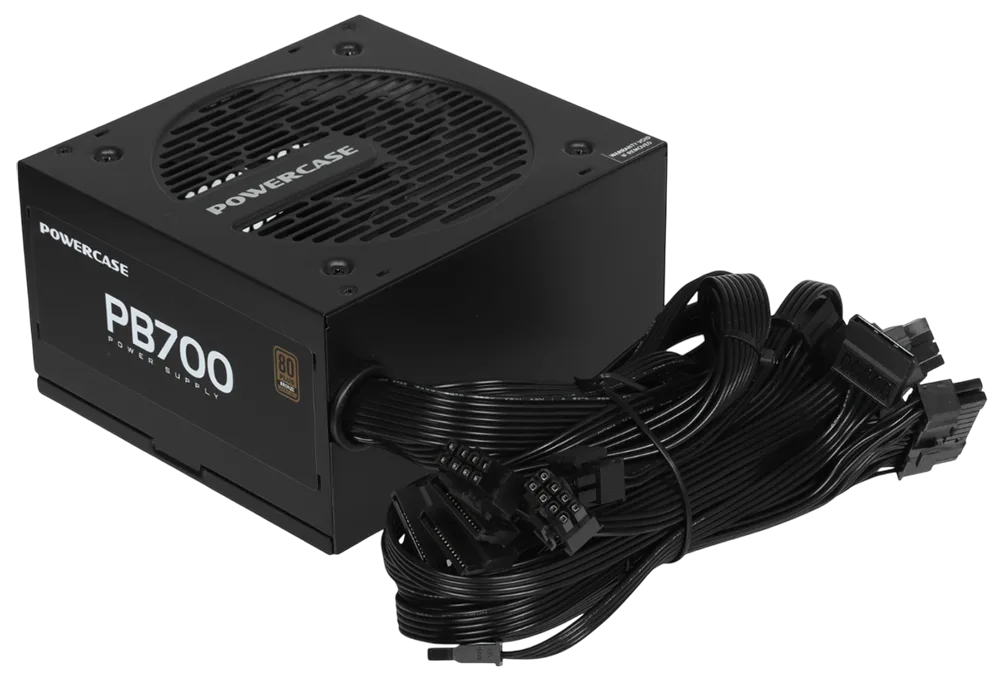 снимок блока питания PowerCase PB700 [PS-700B-DC]